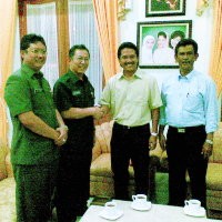 Temui Walikota Bandung, Jaya Hartono Kian Mantap ke Persib